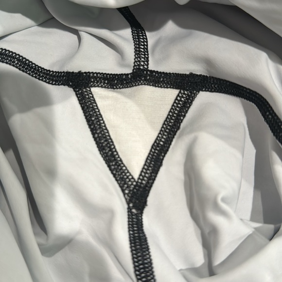 28” Lululemon Speed Wunder Tight Nulux Florence Speed Wunder 50G White Black 4. - Picture 14 of 14